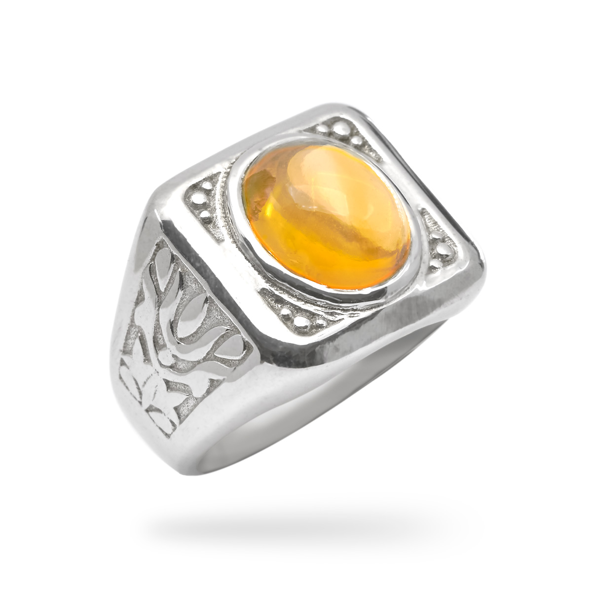 Bague citrine argent Celia